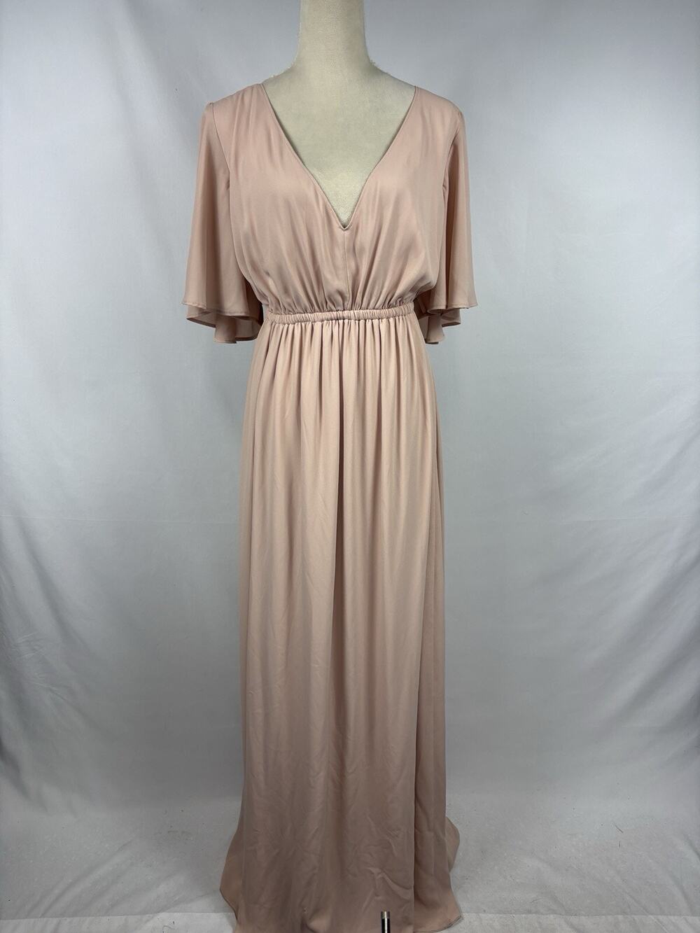 SMYM Show Me Your Mumu Emily Maxi Dress Dusty Blush Pink Plus Size 3X